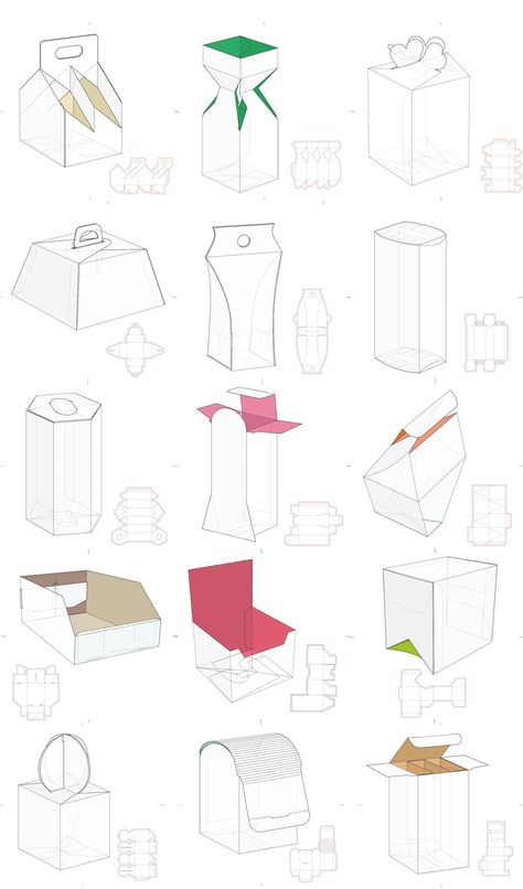 package design 12 Flat Pack Design, Packaging Design Process, Origami Packaging Design, Food Packaging Template, Dieline Packaging Design, Creative Packaging Design Boxes Ideas, Packaging Sketch, Package Design Template, Fun Packaging Design