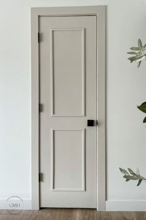 Unleash your creativity and give your home a fresh, modern look by upgrading your interior doors yourself! Our comprehensive blog post shares expert tips on door selection, hardware upgrades, and trendy design ideas. Learn how to breathe new life into your living spaces with these simple yet impactful DIY techniques. Elevate your home's style effortlessly and on a budget! Pink Interior Door, Upgrade Interior Doors, Old Interior Doors, Mid Century Modern Interior Doors, Paint Doors Interior, Update Interior Doors, Painted Bedroom Doors, Interior Door Makeover, Old Interior