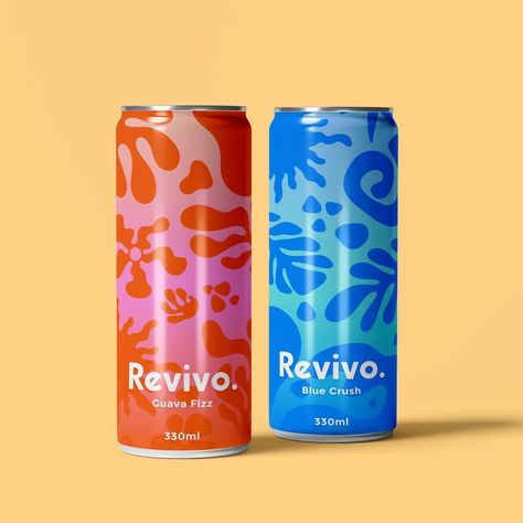 Introducing Revivo. My entry for @designerbriefs design brief #64. “Revivo is an energy drink brand that offers natural and refreshing energy drinks. These drinks are made from natural ingredients, including vitamins, minerals, and plant extracts, providing a clean and healthy energy boost!” @designerbriefs 🍍🥝🏋️‍♀️ • • • #graphicdesign #branding #packagedesign #naturalcare #adobe #adobephotoshop #logodesign #designerbriefs #dbrevivo #designerbriefs Energy Drink Design Ideas, Energy Drink Branding, Energy Drink Design, Drink Branding, Brand Brief, Drink Design, Packaging Design Trends, Design Brief, Drinks Brands