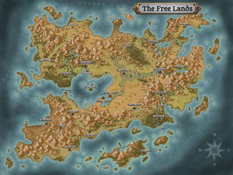 Fantasy Maps Inkarnate, Inkarnate Maps, Map Making, Fantasy World Map, Dnd Ideas, Amazing Maps, Fantasy Maps, Rpg Maps, World Maps