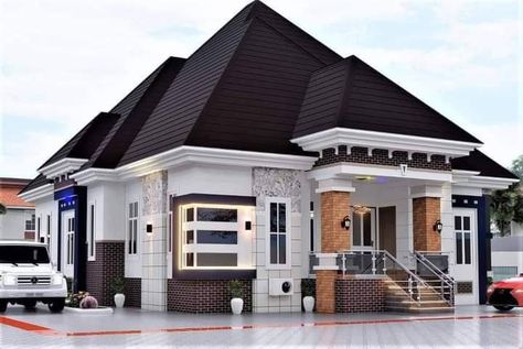 Modern Bungalow House Plans, Small House Blueprints, Modern Bungalow House Design, Bungalow Style House, Bungalow Floor Plans, Bungalow Style House Plans, Affordable House Plans, Duplex Design, Best Modern House Design