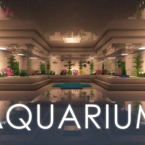 Are you searching for an aquarium build in Minecraft that will perfectly align with your modern builds? Then this Lavish Axolotl Aquarium in Minecraft is perfect for you! It features a stunning display of lighting effects and of course, top it off with an amazing shader, and you'll be able to have your own impressive aquarium in Minecraft. Check it out now! Credits to : PixieBuild Aquarium In Minecraft, Minecraft Design Ideas, Minecraft Aquarium Ideas, Minecraft Aquarium, Garden Minecraft, Minecraft Light, Build In Minecraft, Minecraft House Ideas, Minecraft Garden