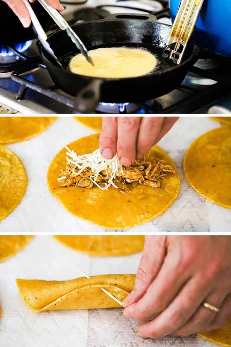 Corn Tortilla Roll Ups, Corn Tortilla Chicken Tacos, Corn Tortilla Flautas, Baked Flautas Corn Tortillas, Chicken Rolled Tacos Corn Tortillas, Baked Chicken Tacos With Corn Tortillas, Rolled Chicken Tacos, Baked Flautas, Baked Chicken Taquitos Flour Tortillas