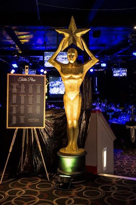 Awards Night Theme Events, Award Night Theme Party, Movie Awards Theme Party, Award Show Decor, The Oscars Theme Party, Awards Theme Party, Award Ceremony Decorations, Hollywood Sweet 16, Oscars Theme Party