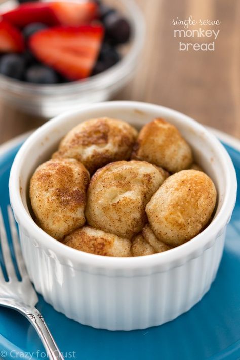 Bread Casserole, Ramekin Recipe, Crazy For Crust, Small Batch Baking, Ideas For Breakfast, Single Serve Desserts, Single Serving Recipes, Cinnamon Butter, Dessert For Two