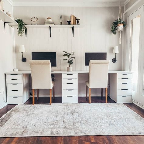 How to Pick the Best Home Office Rug | Rugs USA Office Rug Placement, Home Office Rug, Area Rug Placement, Easy Home Organization, Best Home Office, Bedroom Inspirations Minimalist, Office Area Rugs, Rug Placement, Small Home Offices