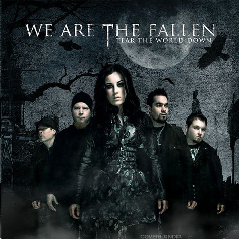 We Are The Fallen- (Former members of Evanescence: Ben Moody, John LeCompt, and Rocky Gray join forces with 6th place semi-finalist of American Idol (season 7)- Carly Smithson to create a Gothic Rock sound Ears Bleed, We Are The Fallen, Soul Songs, Heavy Metal Rock, Female Musicians, Gothic Metal, Princess Inspired, Amy Lee, Gothic Rock