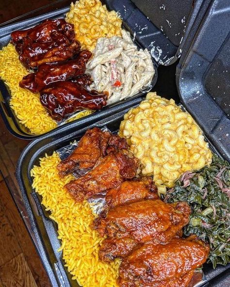 Southern Recipes Soul Food, Soul Food Dinner, Catering Ideas Food, Food Babe, Delicacy Food, Food Therapy, Healthy Food Motivation, Yummy Comfort Food, Food Dinner