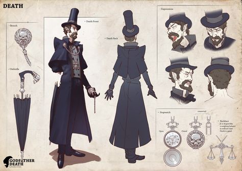 History Character Design, Character Board Design, Character Design Board, Concept Artist Portfolio, Feng Zhu Design, Feng Zhu, Steampunk Character, Nice Designs, Entertainment Design