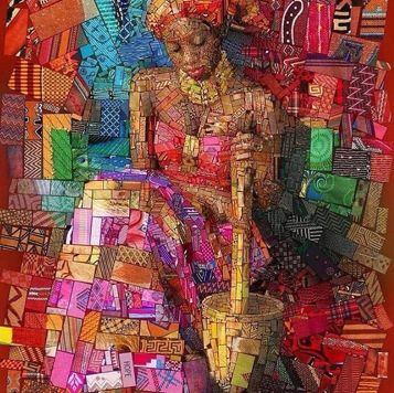 Figurative Kunst, Brick Art, Afrique Art, Quilt Modernen, Afrikaanse Kunst, Mosaic Murals, Mosaic Artwork, Afro Art, African American Art