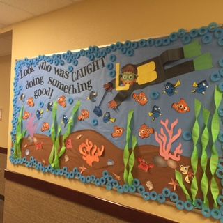 Scuba Diver Bulletin Board, Elderly Crafts, Summer Bulletin Boards, Beginning Of Year, School Nurse, Scuba Diver, Classroom Design, Nursing School, Diver