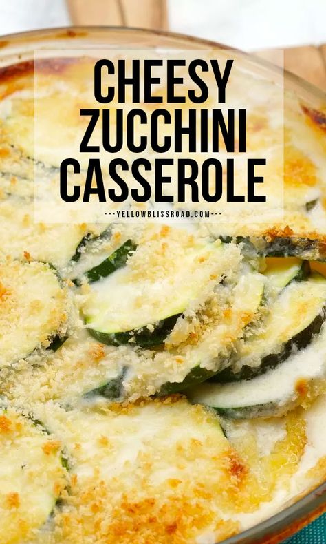 Cheese Zucchini Casserole, Zucchini Cheese Casserole, Baked Zucchini Casserole, Cheesy Baked Zucchini, Garlic Parmesan Zucchini, Cheesy Zucchini Casserole, Vege Dishes, Cheddar Sauce, Zucchini Casserole Recipes