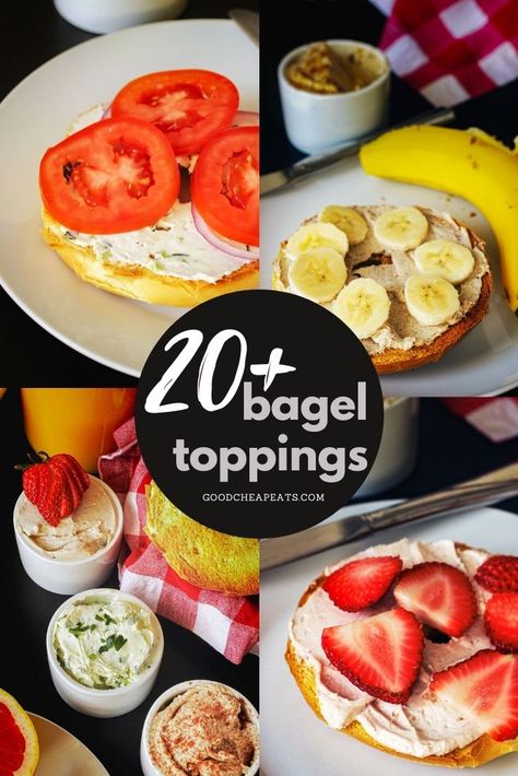 Bagel Buffet Brunch, Bagel With Veggies, Bagels Toppings Breakfast, Brunch Bagel Ideas, Bagel Bar Ideas Breakfast, Lunch Ideas With Bagels, Mini Bagel Recipes Breakfast, Breakfast Bagel Bites, Mini Bagel Recipes Lunch Ideas