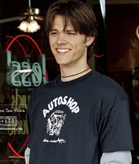 young jared padalecki , dean forester Jared Padalecki Gilmore Girls, Gilmore Girls Dean, Gilmore Guys, Dean Forester, Jared Padalecki Supernatural, Odaiba, Jared Padalecki, Hot Actors, My Day