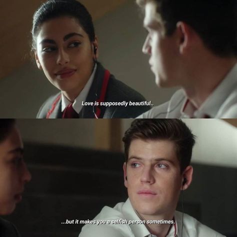 Guzman And Nadia, Elite Tv Series, Elite Quotes, Elite Aesthetics, Tv Series Quotes, Series Quotes, Elite Squad, Drama Quotes, Film Quotes