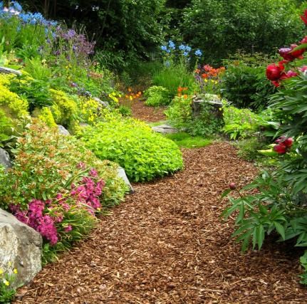 Alaska Garden, Rustic Cottage Style, Garden Pathways, Cottage Garden Plants, Fine Gardening, Garden Pathway, Garden Photos, Perennial Garden, Lush Garden