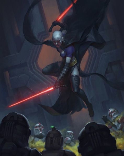 Asajj Ventress, Sith Empire, Star Wars Sith, Star Wars Concept Art, Space Fantasy, Star Wars Wallpaper, Star Wars Artwork, Star Wars Fan Art, Star Wars Images