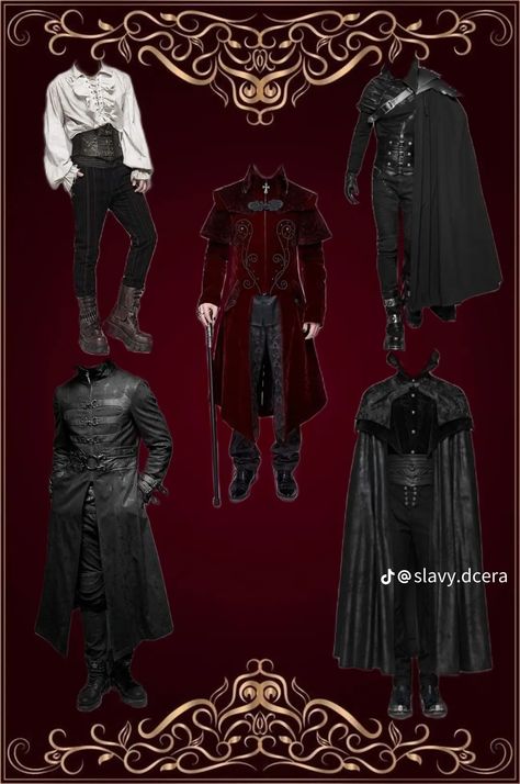 Men Vampire Outfit, Gothic Vampire Outfit Male, Victorian Vampire Aesthetic Male, Vampire Male Outfit, Vampire Outfits Men, Vampire Outfit Male, Vampire Clothes Men, Male Vampire Outfit, Victorian Male Outfit