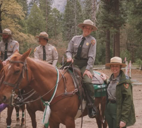 Andrea Lankford Horse Patrol Graduation Yosemite National Park National Park Ranger Aesthetic, Forest Ranger Aesthetic, Park Ranger Aesthetic, Ranger Aesthetic, National Park Aesthetic, National Park Ranger, Indie Folk Music, Roxy Snowboard, Wildlife Biologist