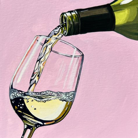 My weekend has been full of wonderful get togethers with amazing women. I can toast to that! Daily Painting Just posted in my online store (KateBirchArt.com) Link in bio! Gouache on paper Paper size 6x6 inches with small white border $125 *** please note for international orders a customs tax may be required upon delivery *** #gouachepainting #stilllifepainting #artistsoninstagram #painteveryday #colorfulart #gouache #dailypainting #dailyart #utahartist #makearteveryday #gouacheartist #... Champagne Painting, Xmas Paintings, Wine Painting, Sip N Paint, Colour Pencil, Wine Art, Daily Painting, Bottle Painting, Paper Paper