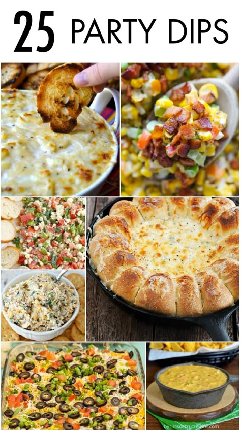 Perfect for any occasion, these 25 Party Dips are sure to be a hit at the appetizer table! Whether they choose cheesy and savory or sweet and delectable, your guests are going to devour these recipes with Town House Crackers. Appetizers Table, Dip Recipes Easy, Party Dips, Buffalo Chicken Dip, Asiago, Football Food, Snacks Für Party, Yummy Dips, Party Food Appetizers