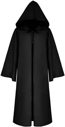 Medieval Priest, Halloween Cloak, Priest Robes, Afrika Burn, Plague Doctor Mask, Doctor Mask, Casual Halloween, Solid Midi Dress, Hooded Robe