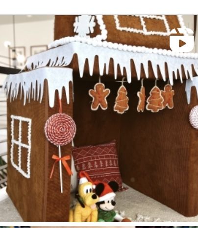 Nugget Gingerbread House, Nugget Couch Gingerbread House, Nugget Couch Christmas, Nugget Ideas, Nugget Couch, Christmas Tea Party, Couch Ideas, Boys Playroom, Christmas Pics