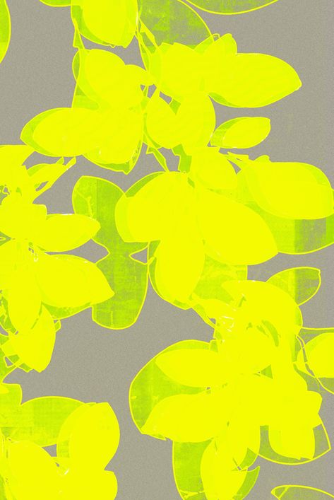 East End Prints, Joy Art, Mellow Yellow, Pics Art, Abstract Floral, Neon Yellow, Color Inspiration, Illustration Design, Giclee Print