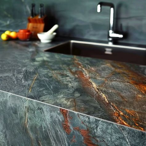 Most Popular Granite Countertop Colors | United Granite Countertops PA Granite Countertop Colors, Modern Granite Countertops, Mahogany Countertop, Light Colored Granite, Marble Countertops Bathroom, Dark Granite Countertops, Traditional Kitchen Decor, Outdoor Countertop, Countertop Colors