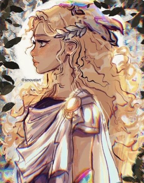 Annabeth Chase, Fan Art, Fan, Hair, Art