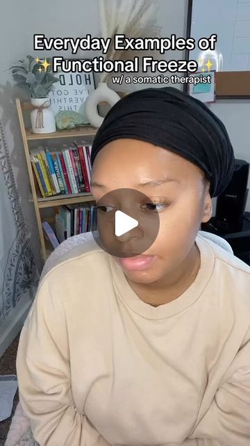 Patricia  | Radical Somatic Therapist ✊🏾 on Instagram: "Gentle Tips for Coming out of Functional Freeze: 

1. Practicing self-compassion 
2.Learning that this is your body ways of protecting itself in response to stress and trauma. Instead of blaming yourself for “things you didn’t do” meet that frozen part with compassion and curiosity. Thank it for protecting you and allow yourself to embody the compassion. 
3.Practicing Visualization 
4.There are so many ways to visualize or think of things that bring us a sense of calm - such as friendly faces, relaxing places, furry ones, etc. Anything that really taps into using your senses and allow you to move in a calmer state. 5. If you are in a freeze response due to overwhelm or sensory load. 
6.Try reducing sources of stimulations 
7. Noise c Functional Freeze State, Functional Freeze Response, Functional Freeze, Community Circle, Blaming Yourself, Freeze Response, Give Yourself Grace, Noise Canceling Headphones, Archive Library