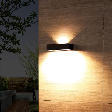 Wall Lamp Outdoor, Solar Powered Outdoor Lights, Garden Garage, Lamp Outdoor, Solar Wall Lights, Solar Powered Lights, Solar Lamp, Solar Charging, Led Outdoor Lighting