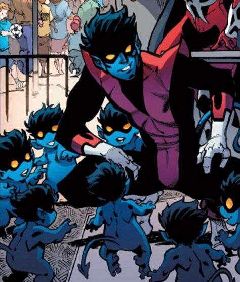 Nightcrawler Art, Nightcrawler Marvel, Nightcrawler Comic, Nightcrawler Xmen, Eurythmics Sweet Dreams, Deadpool Y Spiderman, Gambit X Men, Xman Marvel, Kurt Wagner