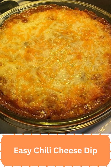 Easy Chili Cheese Dip - WEEKNIGHT RECIPES Easy Chili Cheese Dip, Chili Cream Cheese Dip, Chili Cheese Dip Recipes, Chili Cheese Dip, Cheese Dip Recipe, Chili Cheese Dips, Comfort Dinner, Game Day Party, Cheesy Dip