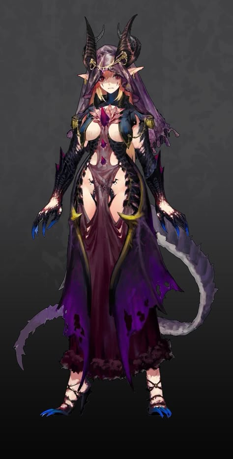 ArtStation - character design practice, Melonplus Tsao Concept Art Landscape, Akali League Of Legends, Monster Girl Encyclopedia, Monster Girls, Fantasy Stuff, Anime Monsters, Dragon Girl, Characters Design, Design Practice