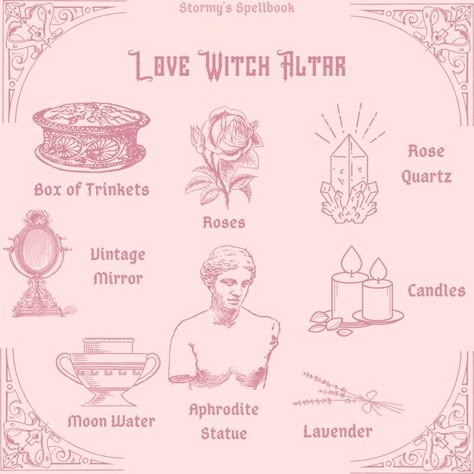 Love Witch Altar, Romantic Pfp, Mythology Goddesses, Aphrodite Altar, Grimoire Ideas, Lady Aphrodite, Witch Altar, Aphrodite Aesthetic, Witchcraft Altar