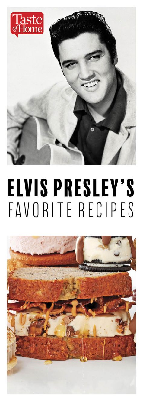 16 of Elvis Presley's Favorite Recipes Elvis Birthday Party, Elvis Presley Cake, Elvis Birthday, Rock Cake, Celebrity Recipes, Thanksgiving Cakes, Ganache Recipe, Make Ahead Desserts, Best Cake Recipes