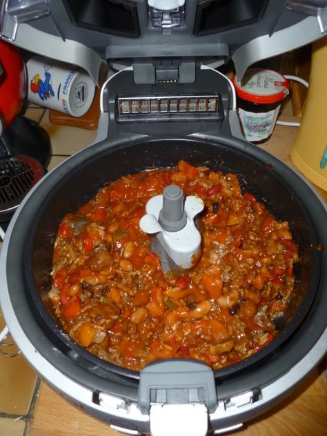 Madhouse Family Reviews !: Tefal Actifry Doesn't Just Do Chips ! - Chilli Con Carne Tefal Actifry Recipes, Kalbasa Recipes, Airfry Recipes, Halogen Oven Recipes, Tefal Actifry, Actifry Recipes, Con Carne Recipe, Grilled Sardines, Air Fried Food