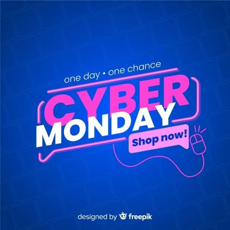 Cyber monday sale banner | Free Vector #Freepik #freevector #banner #sale #technology #shopping Big Sales Banner, Print Design Template, Bg Design, Event Banner, Promotional Design, Media Sosial, Sale Banner, Banner Ads, Text Design