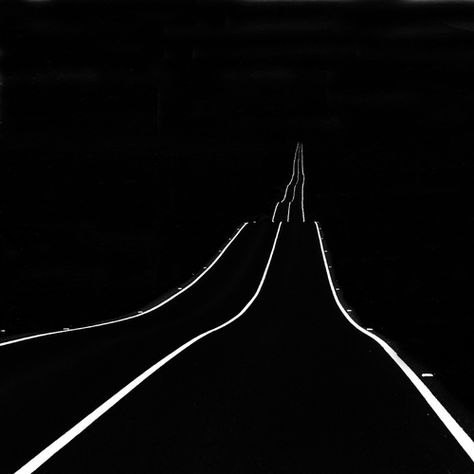 Happy Trails, Minimalist Photography, Black White Photos, Black N White, Dieselpunk, White Photo, Shades Of Black, Black Aesthetic, Back To Black