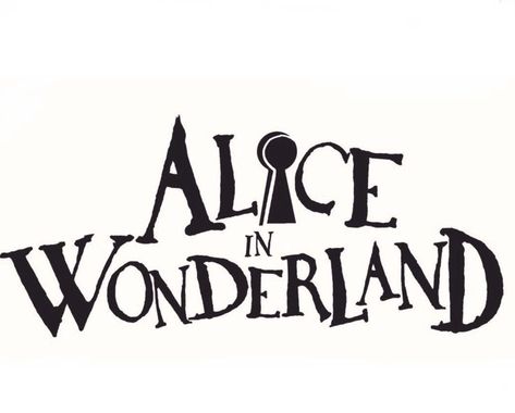 Alice In Wonderland Logo, Alice In Wonderland Font, Alice In Wonderland Crafts, Alice In Wonderland Illustrations, Alice In Wonderland Drawings, Wonderland Artwork, Halloween House Party, Alice And Wonderland Quotes, Wonderland Quotes