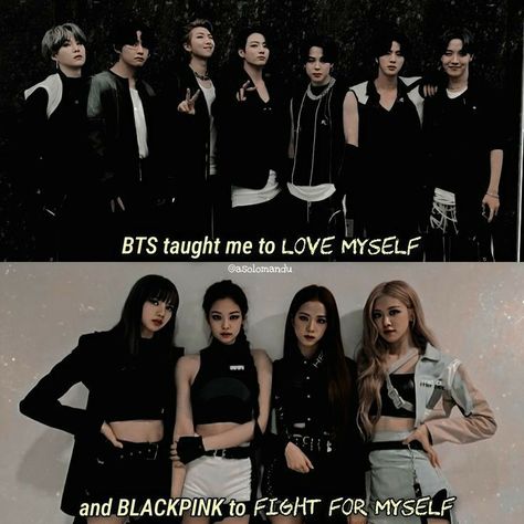 My Girl Quotes, Bp Quote, Blackpink Square Up, Blink Book, Cute Inspirational Quotes, Kpop Quotes, Love Myself, Pink Quotes, Blackpink Funny