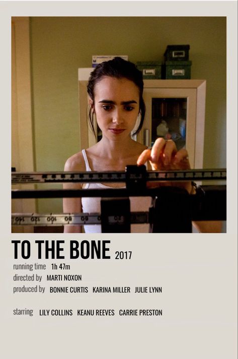 minimal polaroid movie poster for to the bone Bones And All Polaroid, Bones And All Movie Poster, Speak The Movie, Bones Movie Poster, Bones And All Poster, Bones Movie, To The Bone Movie, Indie Movie Posters, Movies To Watch Teenagers