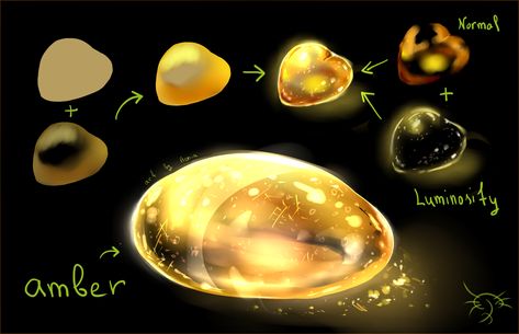 Gem Tutorial Digital, Gem Art Tutorial, Glass Coloring Tutorial, How To Render Glass Digital, Stained Glass Digital Art Tutorial, How To Paint Glass Digital Art, How To Color Glasses Digital, How To Color Silver Digital Art, How To Draw Metal Digital