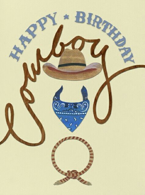 ☆ Happy☆Birthday Cowboy! ☆ Happy Birthday Cowboy, Birthday Nephew, Country Birthday Party, Birthday Backgrounds, Happy Birthday Ecard, Birthday Men, Cowboy Birthday, Paperless Post, Happy Bday