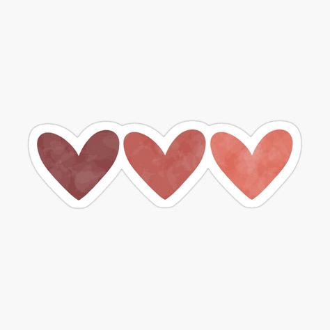 Cute Design Stickers, Aesthetic Stickers Redbubble, Stickers For Notes Aesthetic, Cute Images For Stickers, Cute Aesthic Stickers, Notebook Stickers Aesthetic, Hearts Stickers Printable, Pink Aesthetic Stickers Printable, Sticker Printable Aesthetic