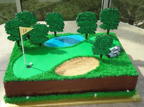 1000+ ideas about Golf Themed Cakes on Pinterest | Golf Cakes ... Golf Grooms Cake, Golf Course Cake, Golf Themed Cakes, Golf Cupcakes, Green Birthday Cakes, Golf Birthday Cakes, Golf Cake, Golf Birthday Party, Sport Cakes