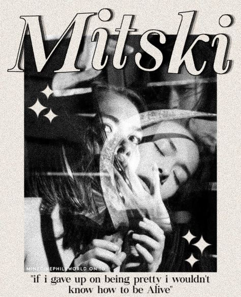 Mitski Poster, Grunge Posters, Wal Art, Punk Poster, Music Poster Ideas, I Love Her So Much, I Gave Up, Love Her So Much, Room Prints