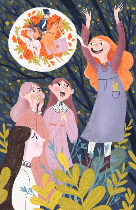 Telling A Story Illustration, Story Telling Illustration, Anne White, Telling A Story, Anne Shirley, Anne With An E, Tell A Story, Story Telling, Anne Of Green