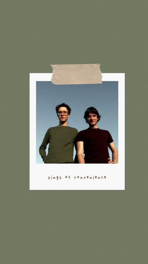 C Wallpaper, Kings Of Convenience, Music Wallpaper, Wallpapers, Concert, Collage, Music, Pins, Quick Saves